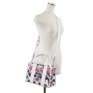 Kate Spade Sam See-Through medium satchel 🌈 dots